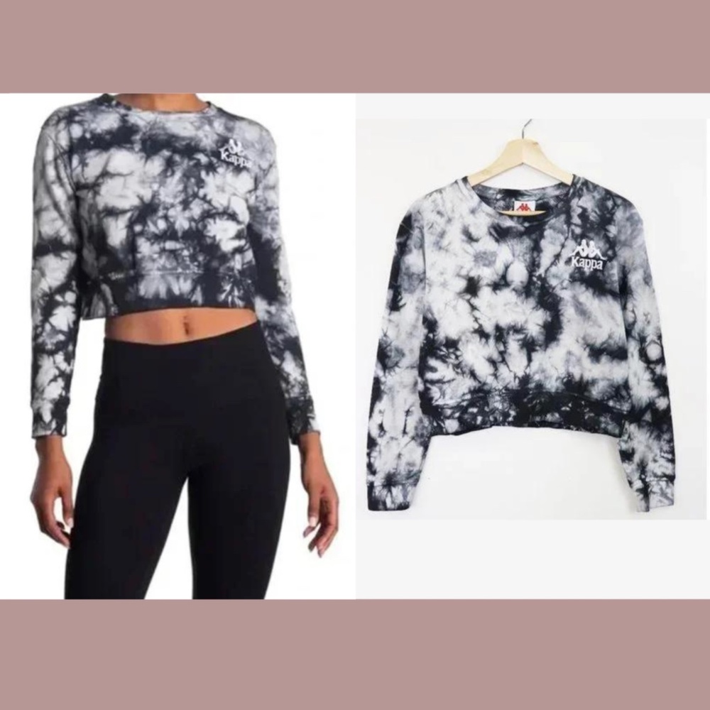 NWT Kappa [ Medium ] Authentic Castros Cropped‎ Sweatshirt Sweater Top